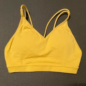 Fabletics Sports - Dara Seamless Bralette Size: Small Color: Meadowlark (Yellow)